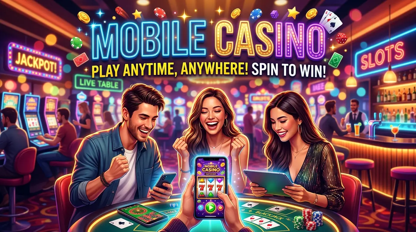 Hopa casino på mobilen